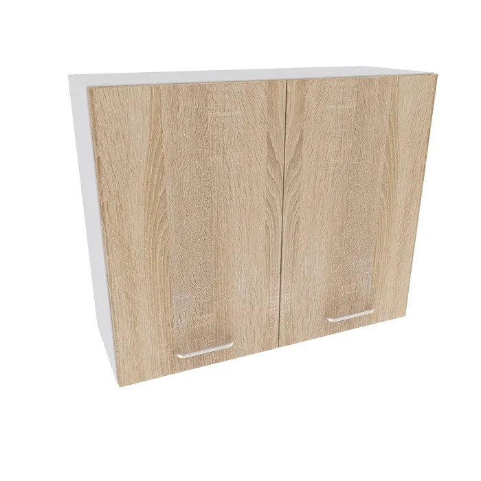 Corp superior bucatarie Domino, stejar sonoma + alb, 60 x 32.1 x 65 cm, 1C